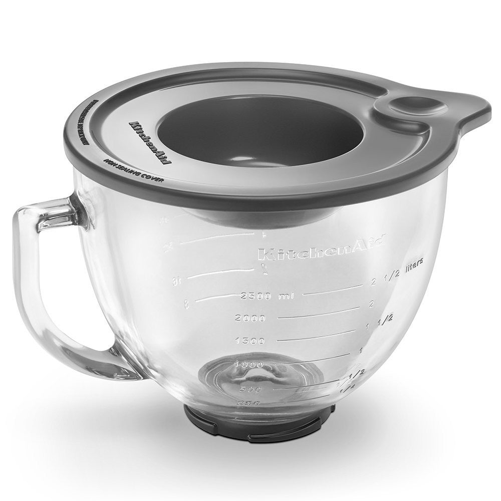 Kitchenaid 5 Qt. Glass Bowl with Measurement Markings & Lid K5GB