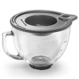 Kitchenaid 5 Qt. Glass Bowl with Measurement Markings & Lid K5GB