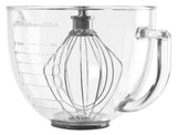 Kitchenaid 5 Qt. Glass Bowl with Measurement Markings & Lid K5GB