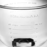 Kitchenaid 5 Qt. Glass Bowl with Measurement Markings & Lid K5GB