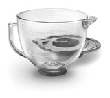 Kitchenaid 5 Qt. Glass Bowl with Measurement Markings & Lid K5GB