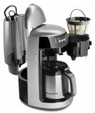 KitchenaidAid 12-Cup Thermal Carafe Coffee Maker - Contour Silver KCM1203CU