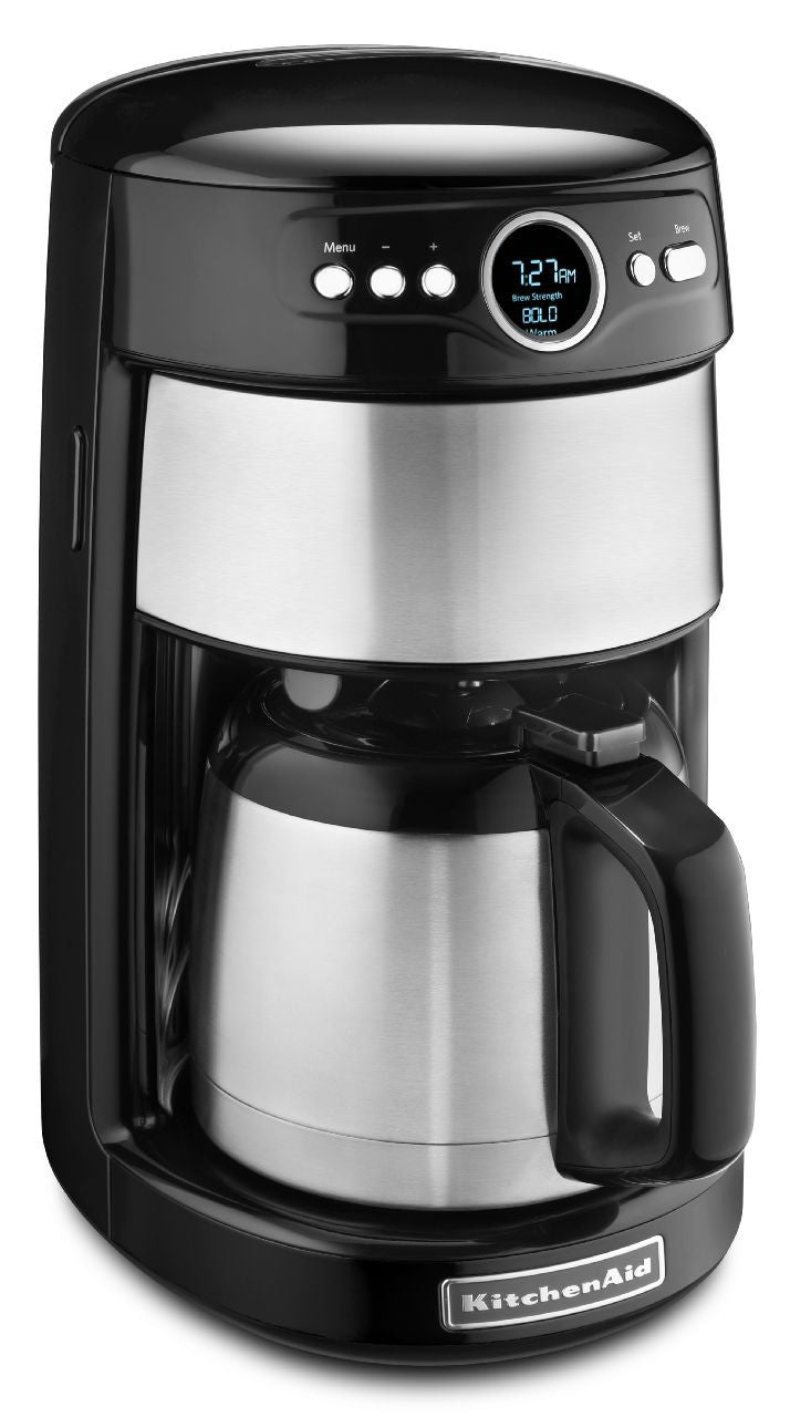 KitchenaidAid 12-Cup Thermal Carafe Coffee Maker - Onyx Black KCM1203OB