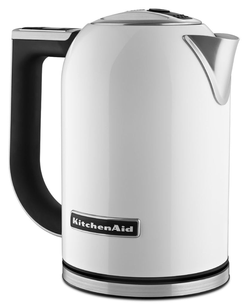 KitchenaidAid 1.7 Liter Electric Kettle with LED display - White KEK1722WH