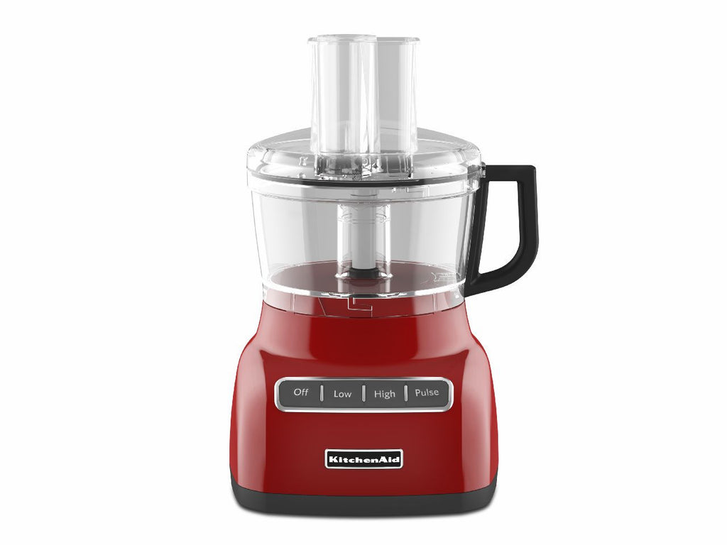 KitchenaidAid 7-Cup Food Processor with ExactSlice System - Empire Red KFP0711ER
