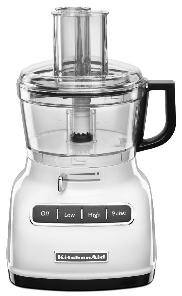 KitchenaidAid 7-Cup Food Processor with ExactSlice System - White KFP0722WH