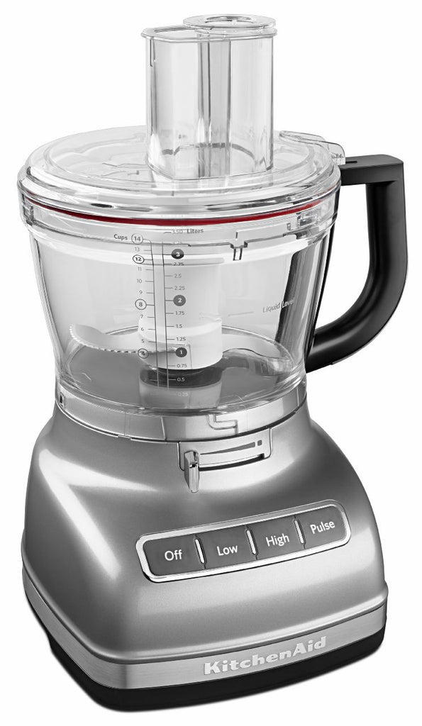 KitchenaidAid 14-Cup Food Processor with ExactSlice System - Contour Silver KFP1466CU