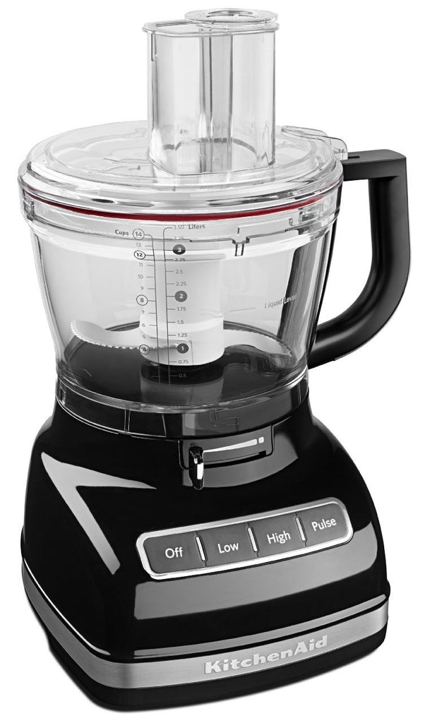 KitchenaidAid 14-Cup Food Processor with ExactSlice System - Onyx Black KFP1466OB