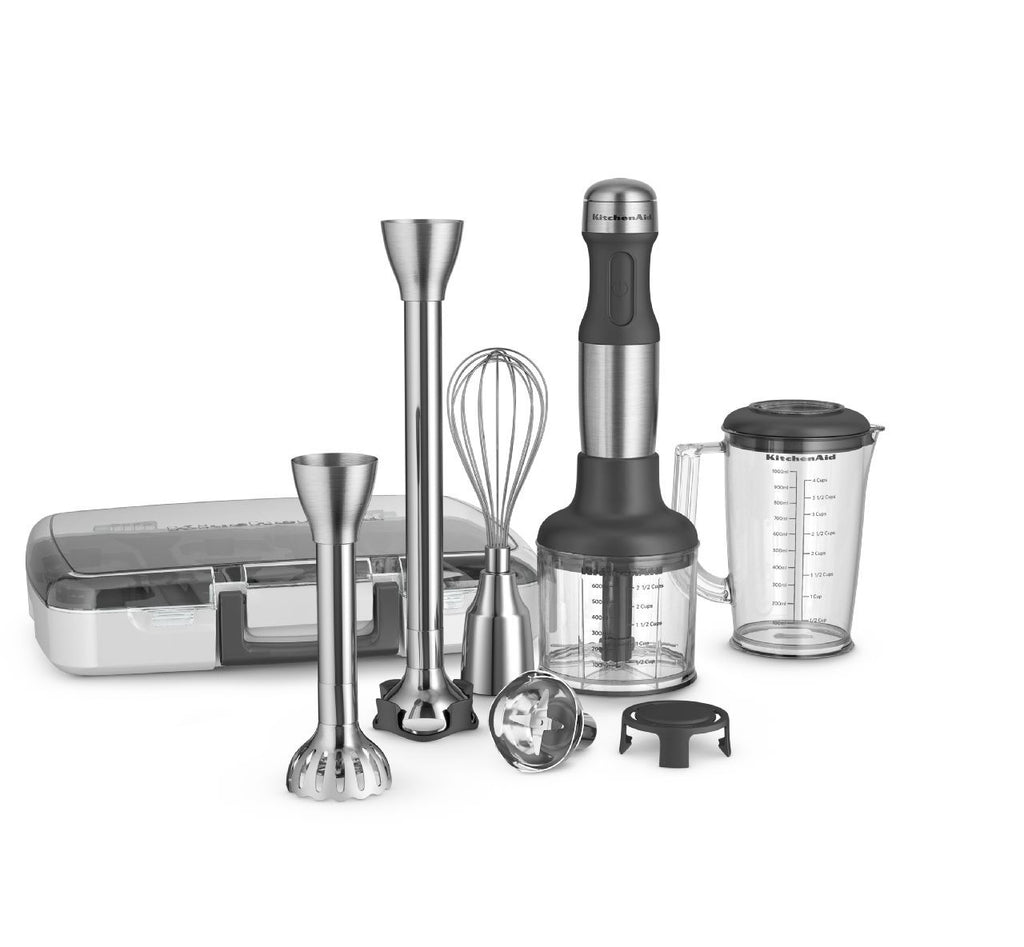 Kitchenaid 5 - Speed Hand Blender - Brushed Stainless Steel Cladding KHB2571SX