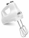 Kitchenaid 5-Speed Slide Control Ultra Power Hand Mixer - White KHM512WH