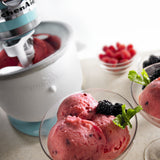 Kitchenaid Ice Cream Maker - Fits 5, 6 and 7 Quart mixers KICA0WH