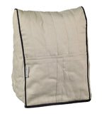 Kitchenaid Cloth Cover Khaki Bone With Black Piping KMCC1KB