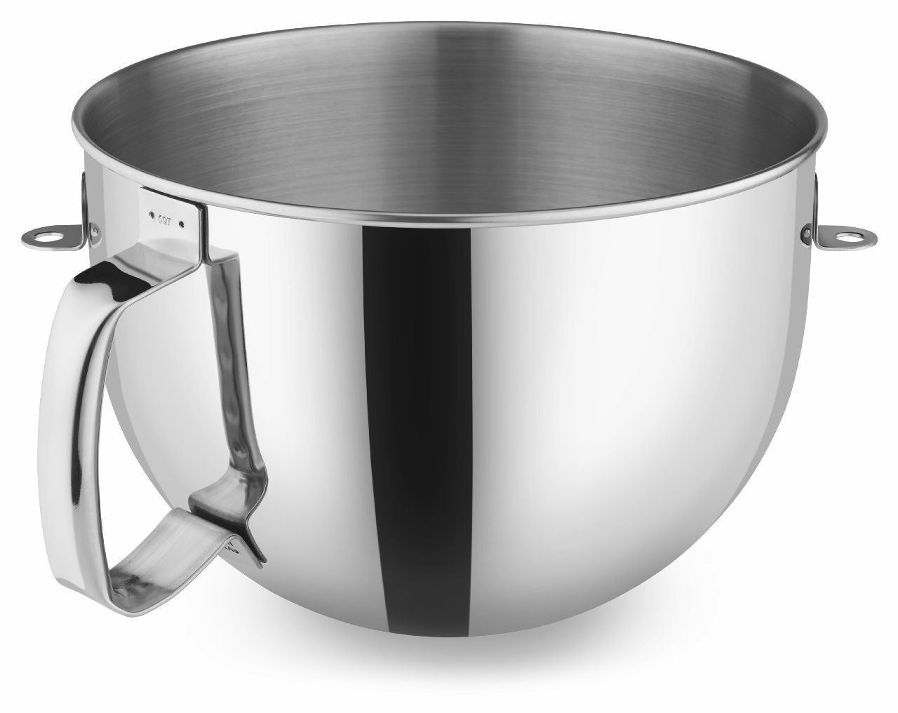 KitchenaidAid 6-Qt Bowl Polished Stainless Steel with Comfortable Handle KN2B6PEH