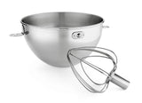 Kitchenaid 3-Qt. Bowl Stainless Steel & Combi-Whip KN3CW