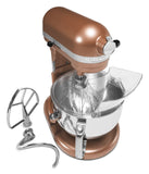 Kitchenaid 6 Qt. Professional 600 Series with Pouring Shield - Copper Pearl KP26M1XCE