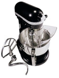 Kitchenaid 6 Qt. Professional 600 Series with Pouring Shield - Licorice KP26M1XLC