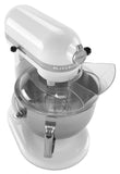 Kitchenaid 6 Qt. Professional 600 Series with Pouring Shield - White KP26M1XWH