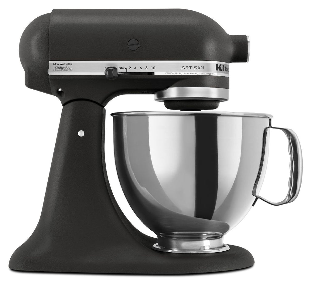 Kitchenaid 5 Qt. Artisan Series with Pouring Shield - Imperial Black KSM150PSBK