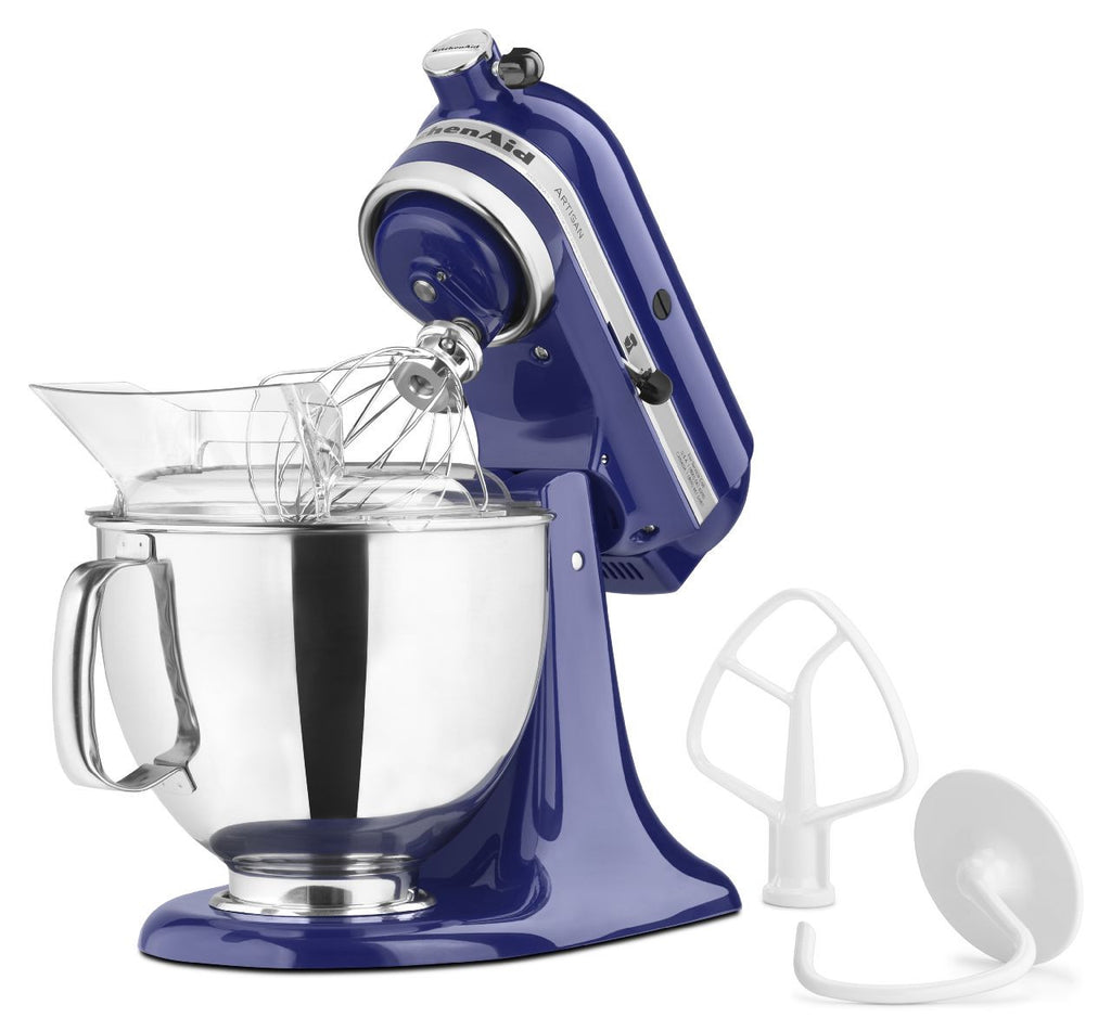 Kitchenaid 5 Qt. Artisan Series with Pouring Shield - Cobalt Blue KSM150PSBU