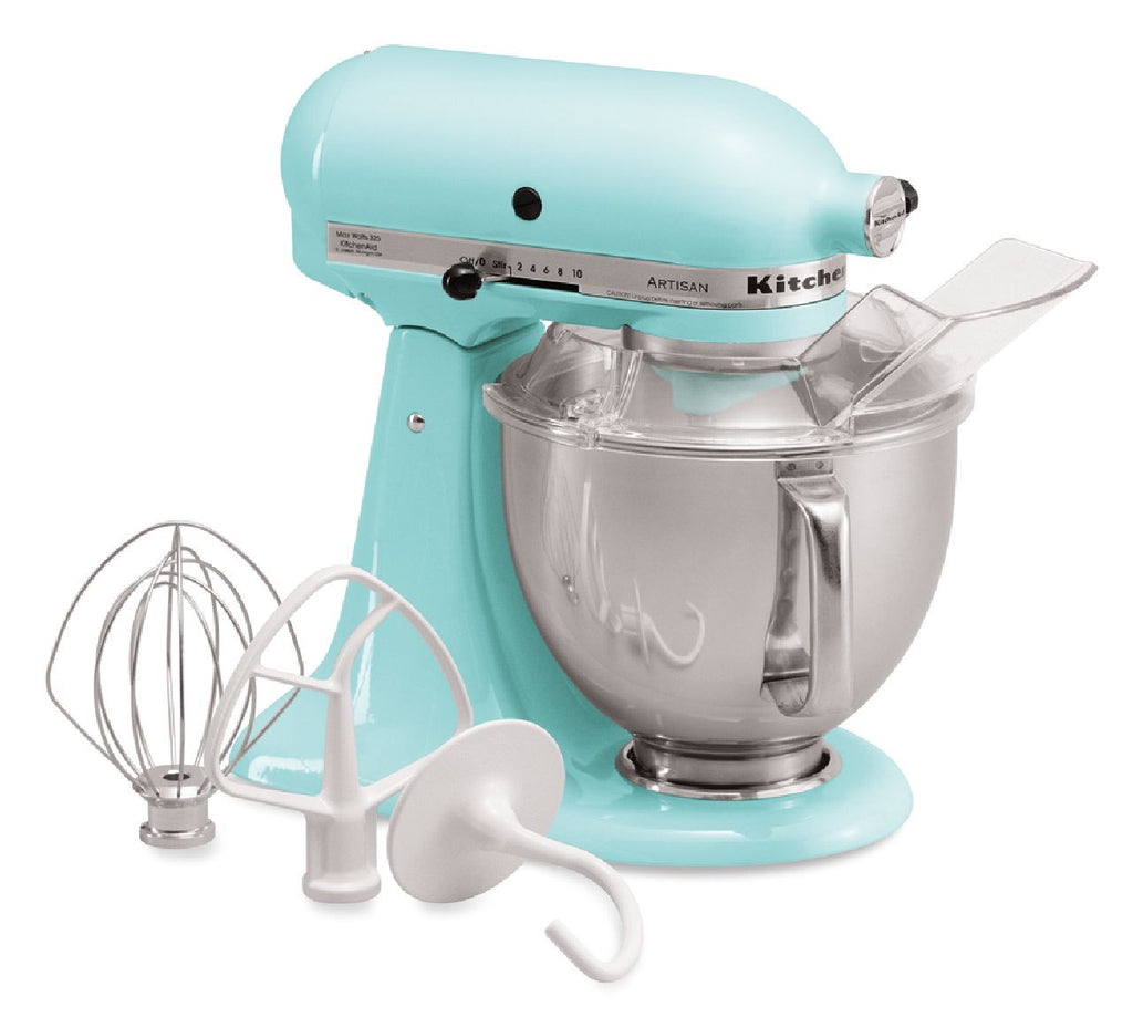 Kitchenaid 5 Qt. Artisan Series with Pouring Shield - Ice Blue KSM150PSIC