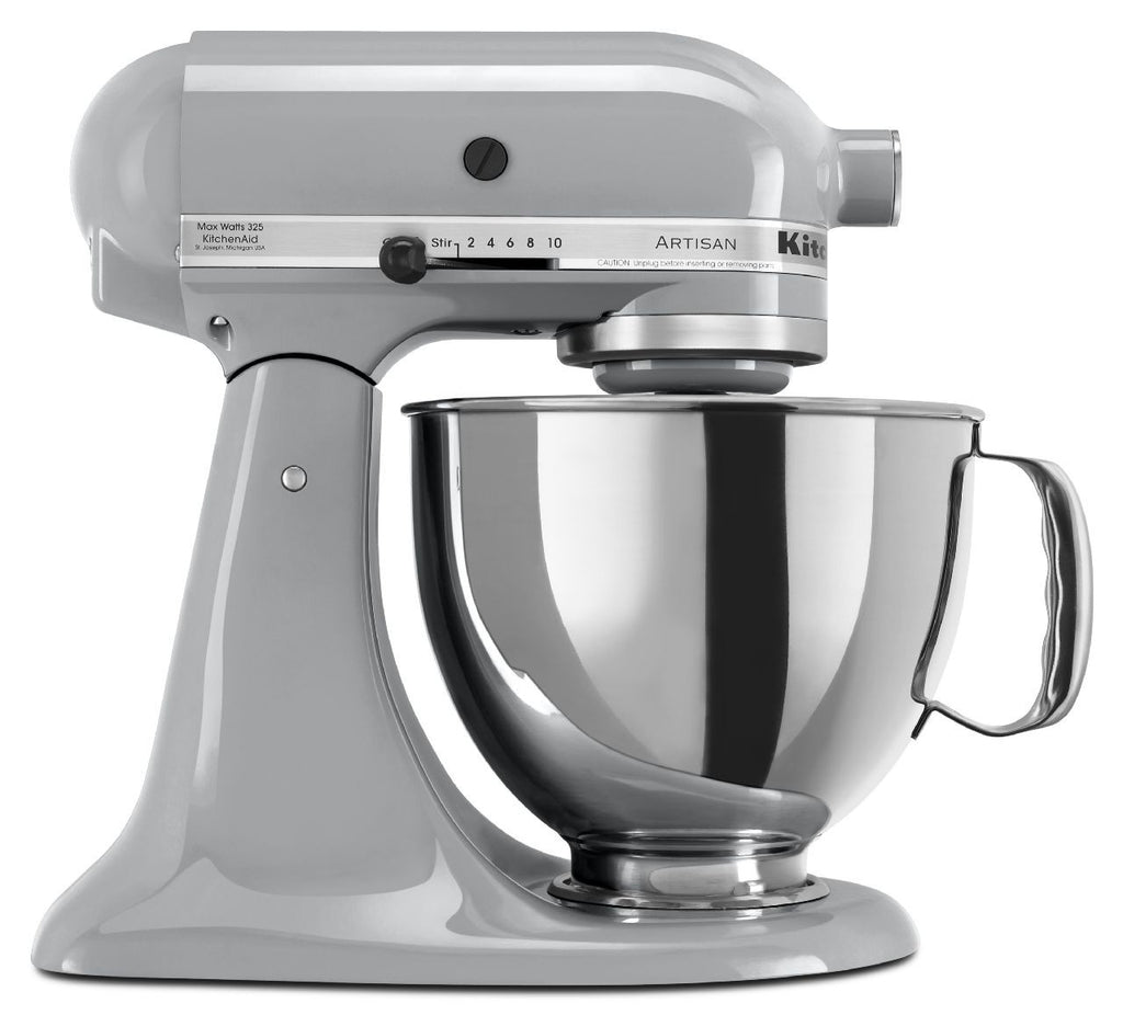 Kitchenaid 5 Qt. Artisan Series with Pouring Shield - Metallic Chrome KSM150PSMC