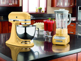 Kitchenaid 5 Qt. Artisan Series with Pouring Shield - Majestic Yellow KSM150PSMY