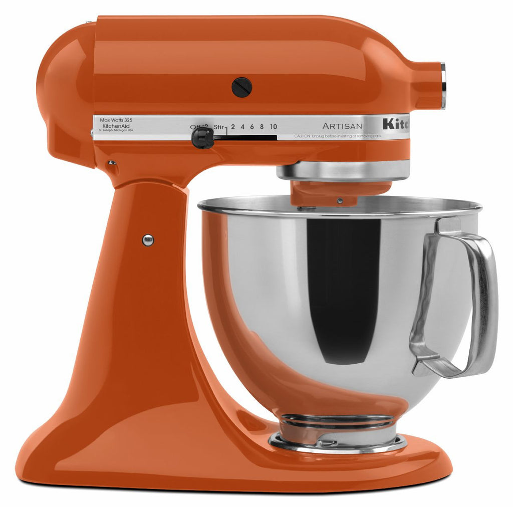 Kitchenaid 5 Qt. Artisan Series with Pouring Shield - Persimmon KSM150PSPN