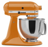 Kitchenaid 5 Qt. Artisan Series with Pouring Shield - Tangerine KSM150PSTG