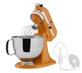 Kitchenaid 5 Qt. Artisan Series with Pouring Shield - Tangerine KSM150PSTG