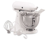 Kitchenaid 5 Qt. Artisan Series with Pouring Shield - White KSM150PSWH