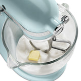 Kitchenaid 5 Qt. Artisan Design Series with Glass Bowl - Azure Blue KSM155GBAZ