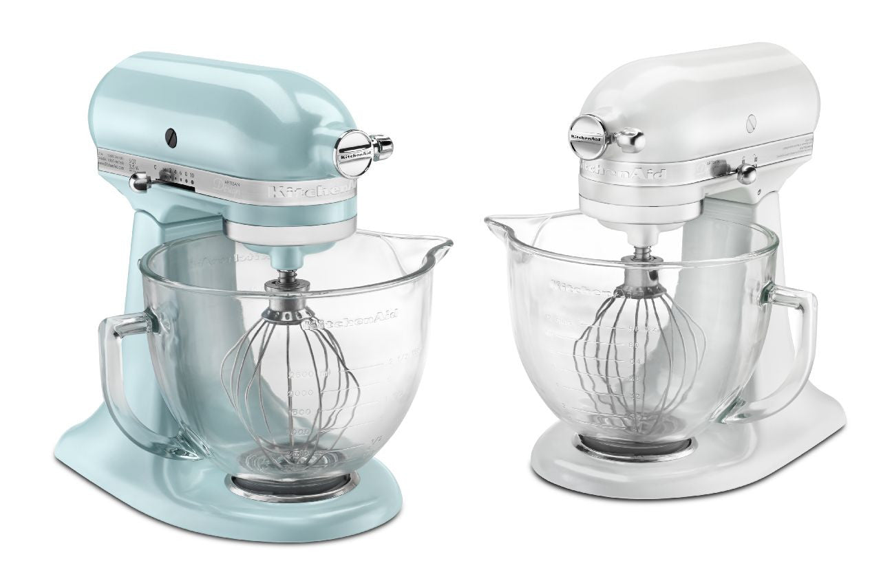 KSM155GBAZ Kitchenaid Artisan® Design Series 5 Quart Tilt-Head Stand Mixer  with Glass Bowl - Azure Blue AZURE BLUE