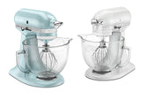 Kitchenaid 5 Qt. Artisan Design Series with Glass Bowl - Azure Blue KSM155GBAZ