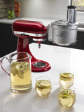 Kitchenaid 5 Qt. Artisan Design Series with Glass Bowl - Candy Apple Red KSM155GBCA