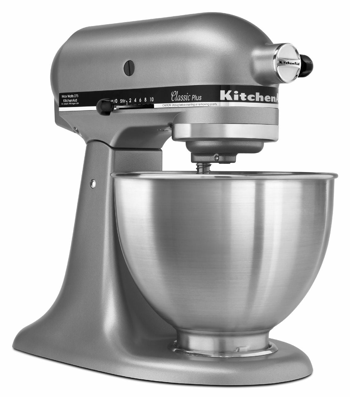 Kitchenaid 4.5 Qt. Classic Plus Stand Mixer - Silver KSM75SL