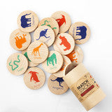Tree Hopper Match Stacks - Zoo Animals