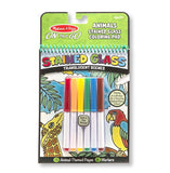 Melissa & Doug On the Go Stained Glass Coloring Pad - Animals
