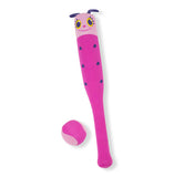 Melissa & Doug Sunny Patch Trixie Ladybug Padded Bat and Soft Ball Set