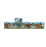 Melissa And Doug Dinosaurs 4-In-1 Jumbo Linking Floor Puzzle 96pc