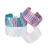 Melissa & Doug Press-On Rhinestones Bracelet-Making Set (Makes 2 Bracelets)