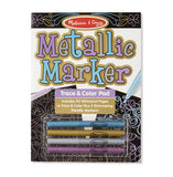 Melissa & Doug Metallic Marker Trace & Color Pad