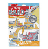 Melissa & Doug Mess-Free Sand Jumbo Foam Stickers, Construction