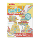 Melissa & Doug Mess-Free Sand Jumbo Foam Stickers, Beach