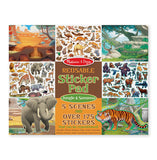 Melissa and Doug Reusable Sticker Activity Pad Jungle and Savanna Toy
