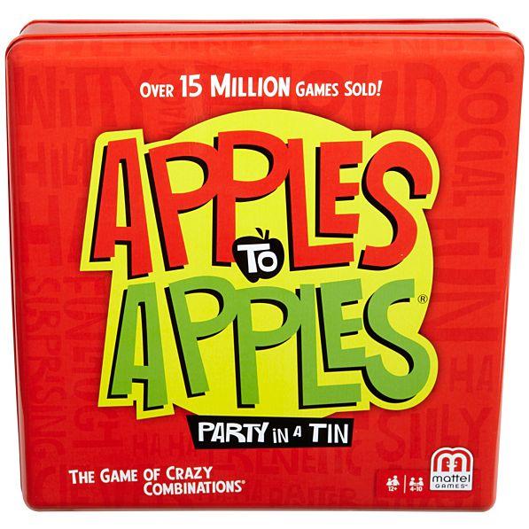 Mattel APPLES to APPLES® Party Box Tin - The Game of Hilarious Comparisons! N1488