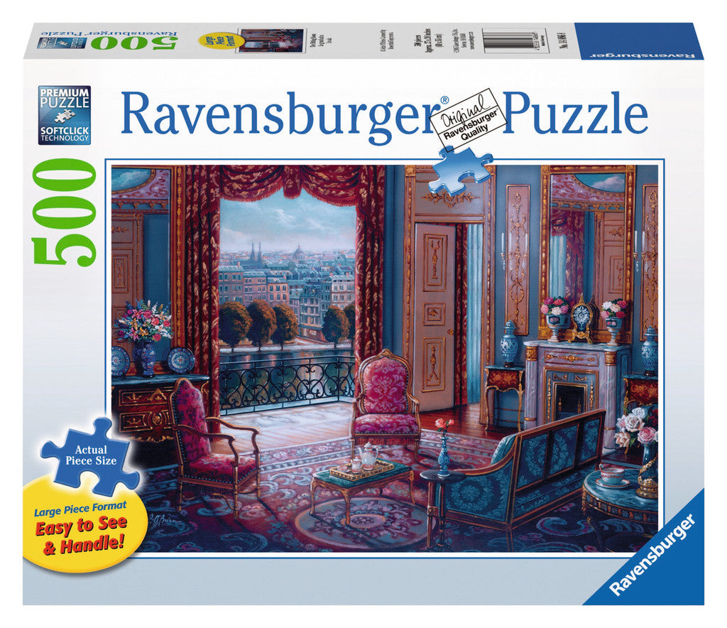 Ravensburger Adult Puzzles 500 pc Large Format Puzzles - The Sitting Room 14886
