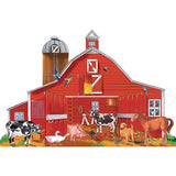 Melissa And Doug Farm Friends Jumbo Floor Puzzle 32pc