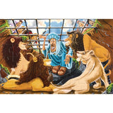 Melissa And Doug Daniel And The Lions' Den Jumbo Floor Puzzle 48pc