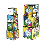 Melissa & Doug Days of Creation Stacking and Nesting Blocks