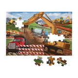 Melissa And Doug Building Site Jumbo Floor Puzzle 48pc